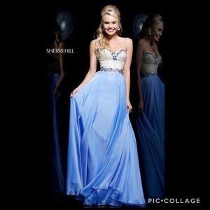 Periwinkle prom dress